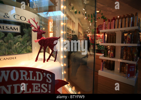 Bath and Body works store Christmas  decoration  in Fairview 