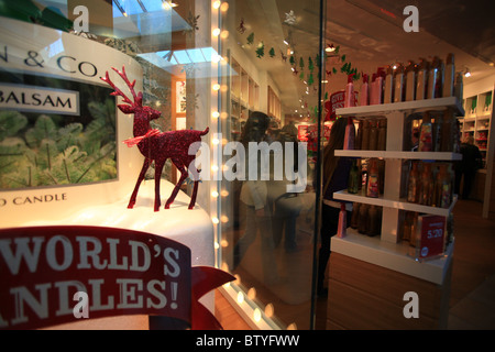 Bath and Body works store Christmas  decoration  in Fairview 