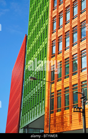 Central Saint Giles office building, St.Giles High Street, London Borough of Camden, Greater London, England, United Kingdom Stock Photo