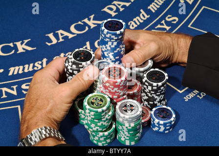 Black Jack Stock Photo