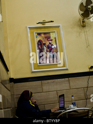 Egypt, Cairo, Cairo's old cafe Stock Photo - Alamy
