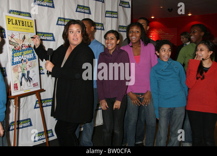 13th Annual Kids' Night on Broadway Fan Festival Stock Photo