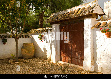 Spain Andalusia Spanish old farm farmstead Stock Photo - Alamy