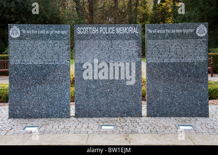 The Scottish Police Memorial Scottish Police College Tulliallan Castle Kincardine on Forth Fife Scotland UK United Kingdom Stock Photo