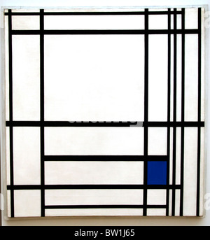 Netherlands Painting  Piet Mondriaan Mondrian (1872 - 1944)  Composition with lines and Colour III Stock Photo