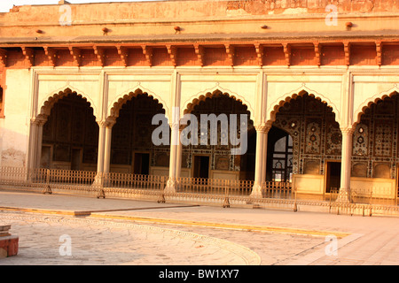 The Sheesh Mahal (The Palace of Mirrors), Lahore, Pakistan Stock Photo