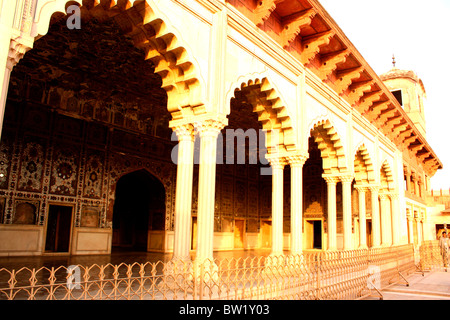 The Sheesh Mahal (The Palace of Mirrors), Lahore, Pakistan Stock Photo