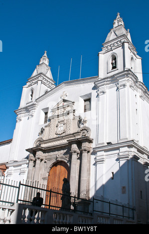 Carmen Alto Church and Convent, Historic Center, Quito, Ecuador. Stock Photo