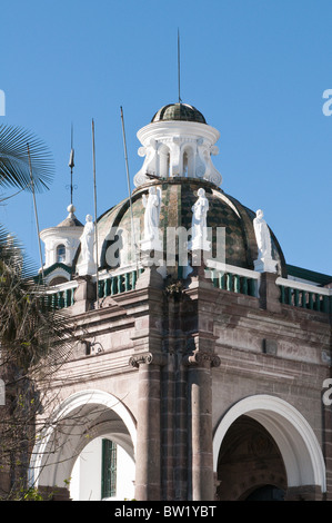 Cathedral of Quito, Plaza de Independencia, Historic Center, Quito, Ecuador. Stock Photo