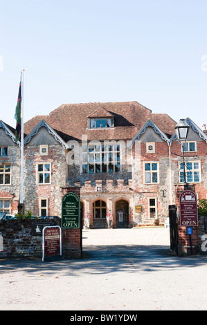 The Rifles museum in Cathedral Close in Salisbury Stock Photo