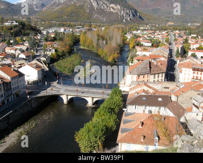 Tarascon, Ariege, Midi-Pyrenees, France Stock Photo