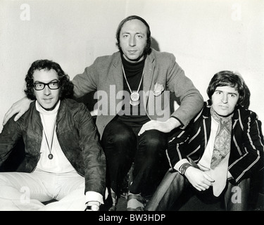 Mike McGear of Pop Group Scaffold January 1968with other group 