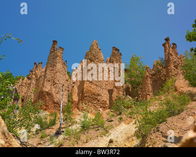 Devil's Town Natural Phenomenon In Serbia Stock Photo