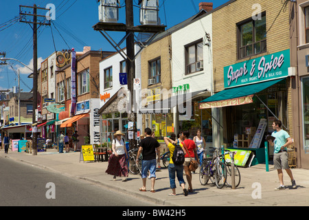 Kensington Market, Toronto, Ontario, Canada Stock Photo