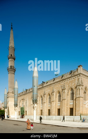 Aegypten, Kairo, Midan Hussein, Hussein Moschee Stock Photo