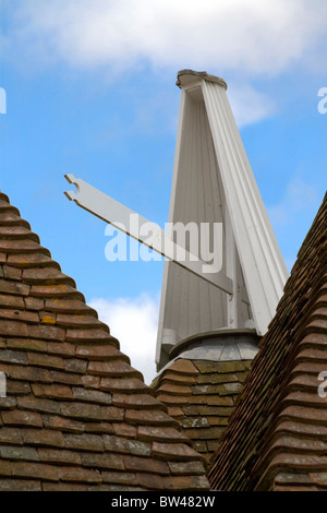 Kentish oast house roof Stock Photo