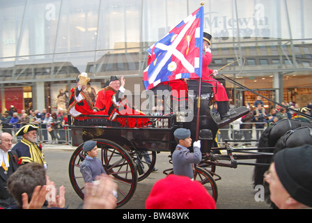 The Lord Mayors Show City of London 2010 Stock Photo