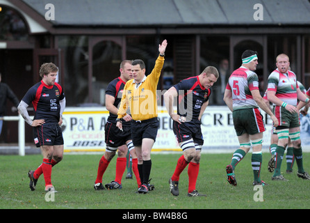 Waterloo v Cambridge Rugby Union Match. Photos by Alan Edwards Stock Photo