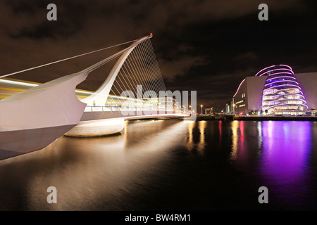 Samuel Beckett Bridge, Dublin .