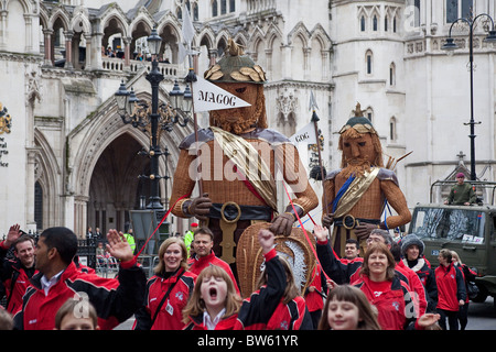 City of London The Lord Mayor's Show November 13th 2010 Stock Photo