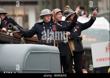 Modern Livery Companies, The Lord Mayors Show, London, 2010 Stock Photo