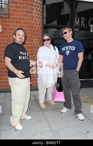 Celebrities Lunch at Mr. Chow Restaurant Stock Photo