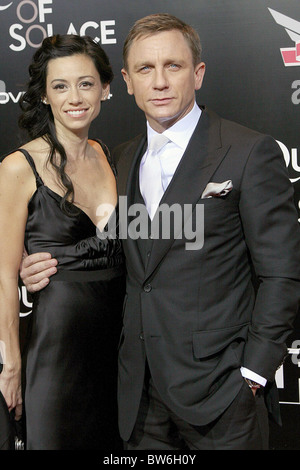 QUANTUM OF SOLACE Premiere Screening for Tribeca Film Institute Stock Photo