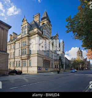 The Town Hall in The Victorian Quarter of Wakefield City Centre, West Yorkshire, U.K Stock Photo