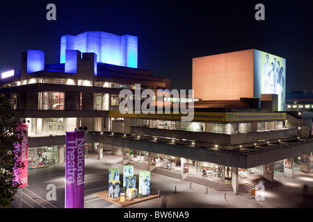 National Theatre - South Bank - London Stock Photo