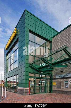 Morrisons supermarket in Minehead Stock Photo