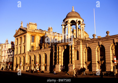 Queen's College, High Street, Oxford, England Stock Photo