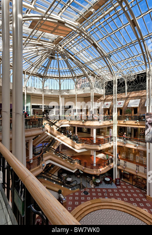 Princes Square, an art nouveau style shopping Mall in Glasgow Stock ...