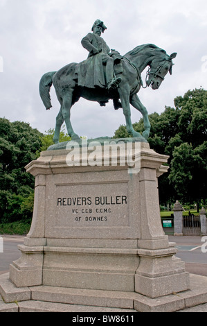 Statue of Redvers Buller in Exeter, Devon Stock Photo