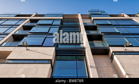 Retail and office development in Princes Street, Edinburgh. Stock Photo