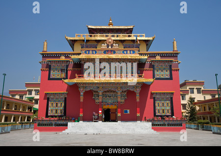 The Shechen Monastery, Kathmandu Stock Photo
