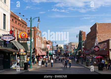 Beale Street, Memphis, Tennessee, USA Stock Photo