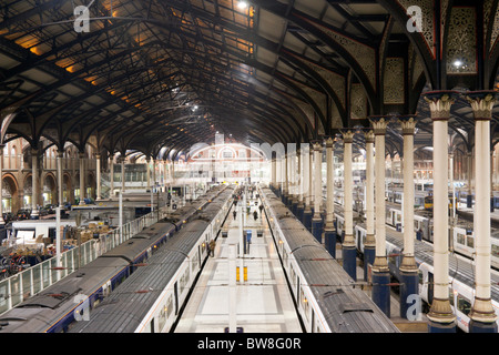 Liverpool Street Railway Station - City of London Stock Photo