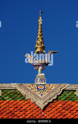 Stupa - Wat Cham Devi, Lamphun Stock Photo