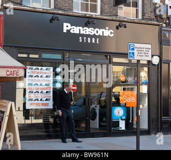 Panasonic shop Stock Photo