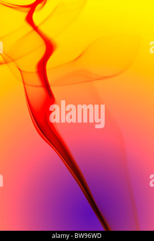 waves and swirl Stock Photo