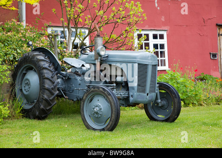 Ferguson TEA tractor - Little Grey Fergie Stock Photo