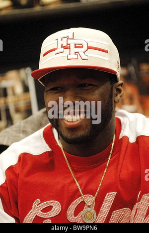 MTV/Pocketbooks and Rapper 50 Cent Launch G-Unit Books Stock Photo