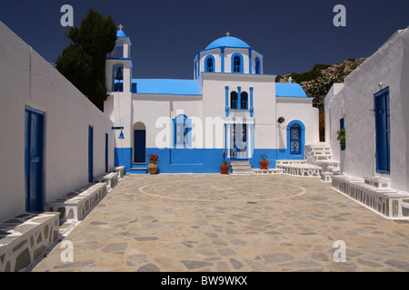 Ai Giorgis Hadies church, Kasos island in Dodecanese, Greece Stock Photo