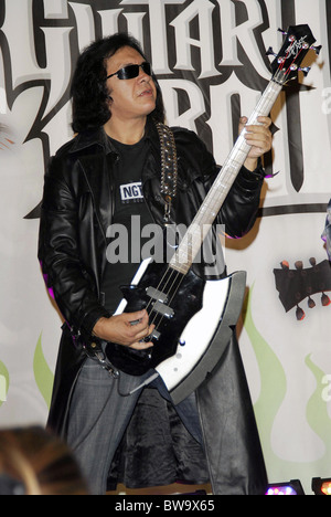 Xbox 360 Guitar Hero II Video Game Launch Stock Photo