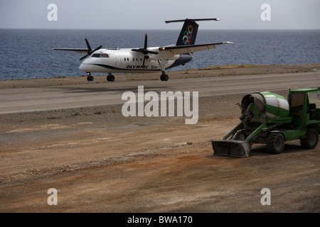 Kasos island airport Stock Photo - Alamy