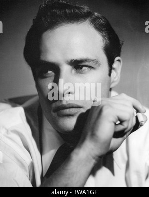 MARLON BRANDO  US film actor in 1951 Stock Photo