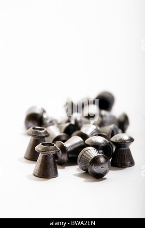 Air gun pellets Stock Photo