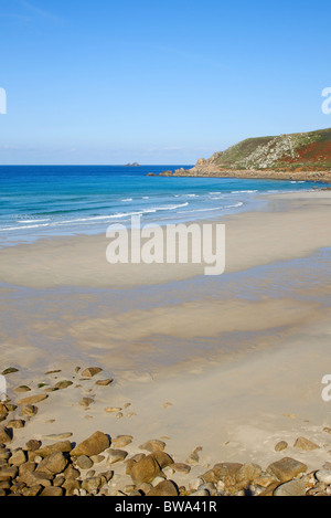 Gwynver beach in Cornwall England UK. Stock Photo