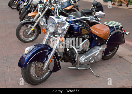 High end customized Indian motorcycle Stock Photo