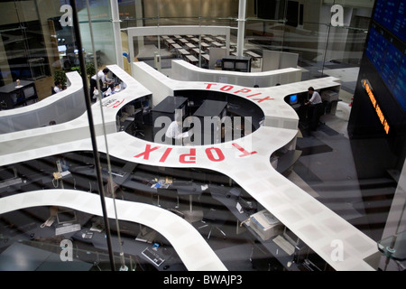 Tokyo stock exchange, Japan. Stock Photo